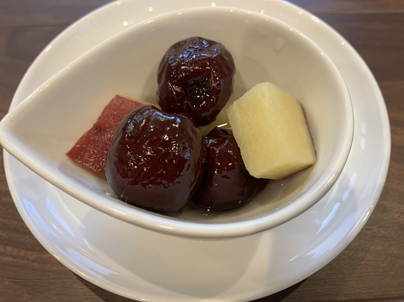 ナツメとさつまいもの甘煮