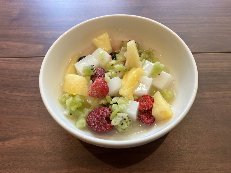 フルーツ杏仁豆腐
